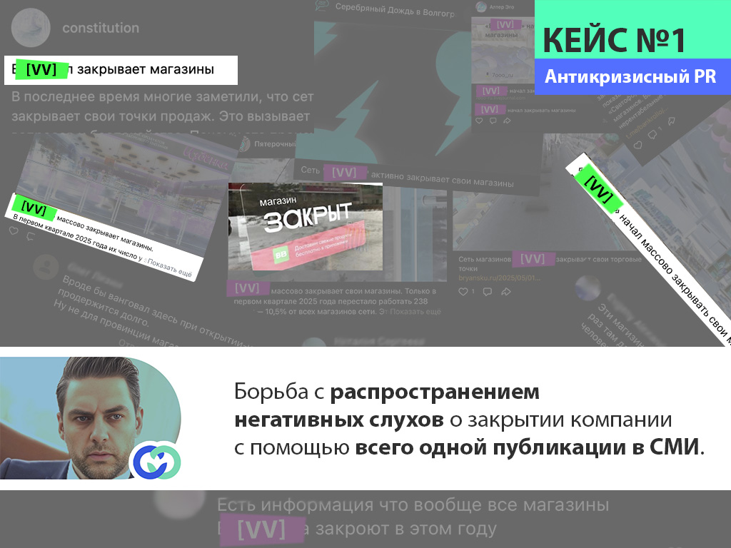 Антикризисный PR примеры